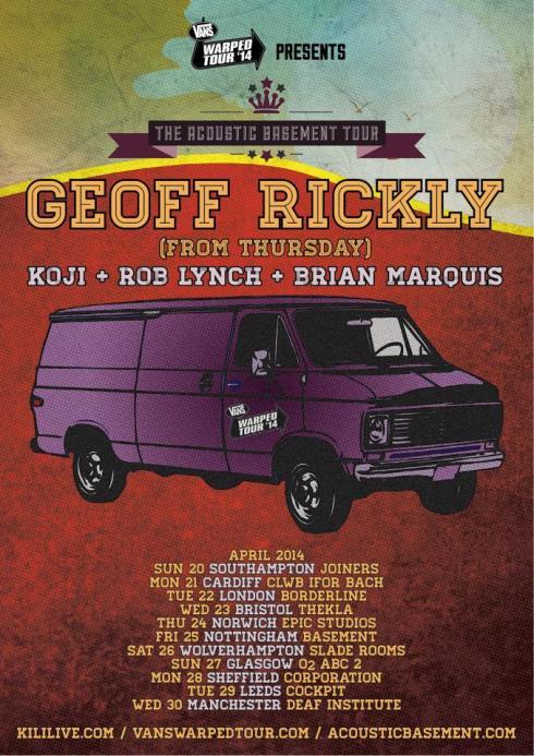 UK Acoustic Basement Tour 2014