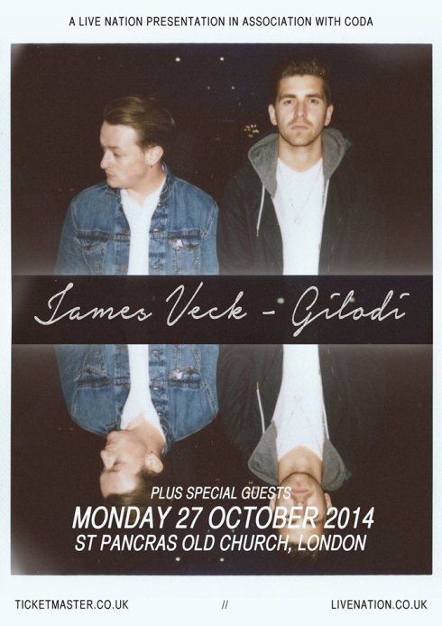 James Veck-Gilodi show London