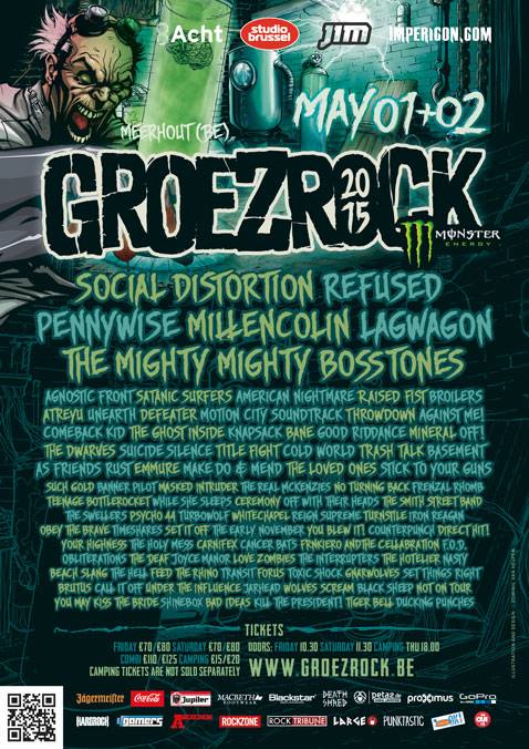 Groezrock flyer 2015