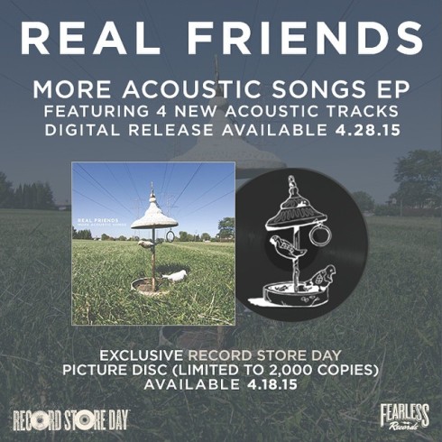 Real Friends - More Acoustic Songs announcement